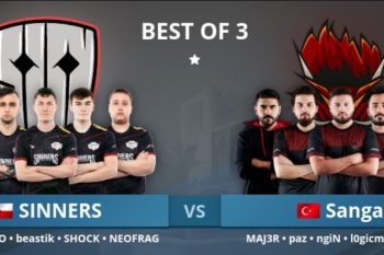 Kèo CS:GO Sangal vs Sinners