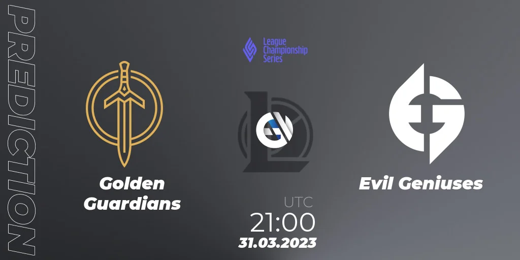 Kèo Golden Guardians vs Evil Geniuses