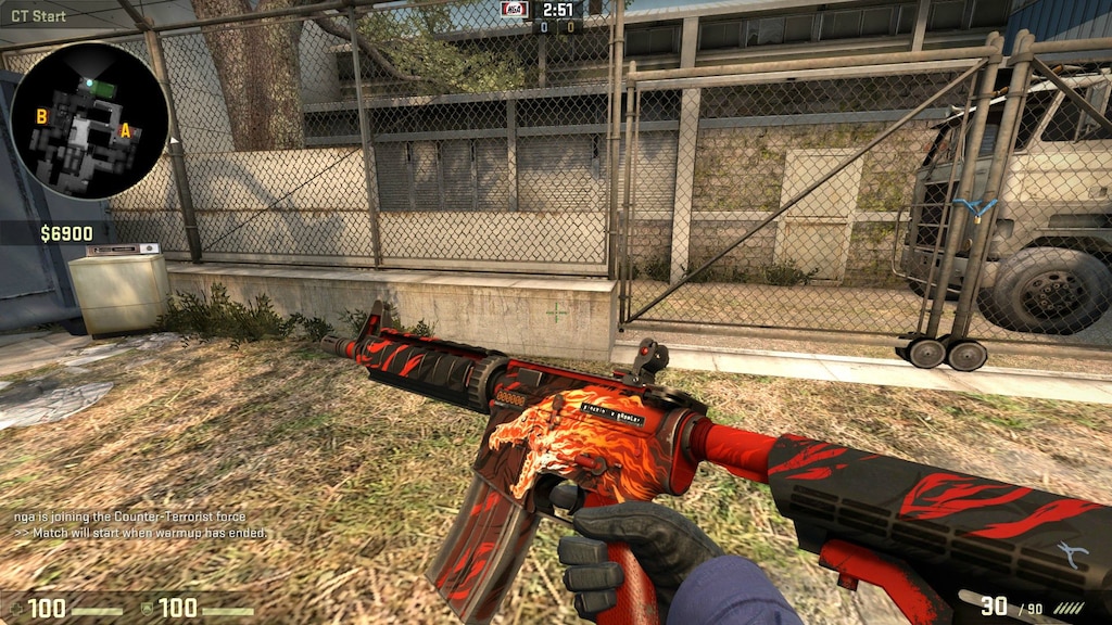 Factory New M4A4 Howl StatTrak