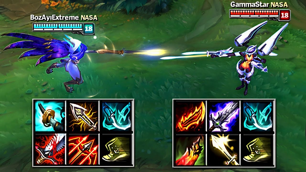 Xayah vs Kai'Sa