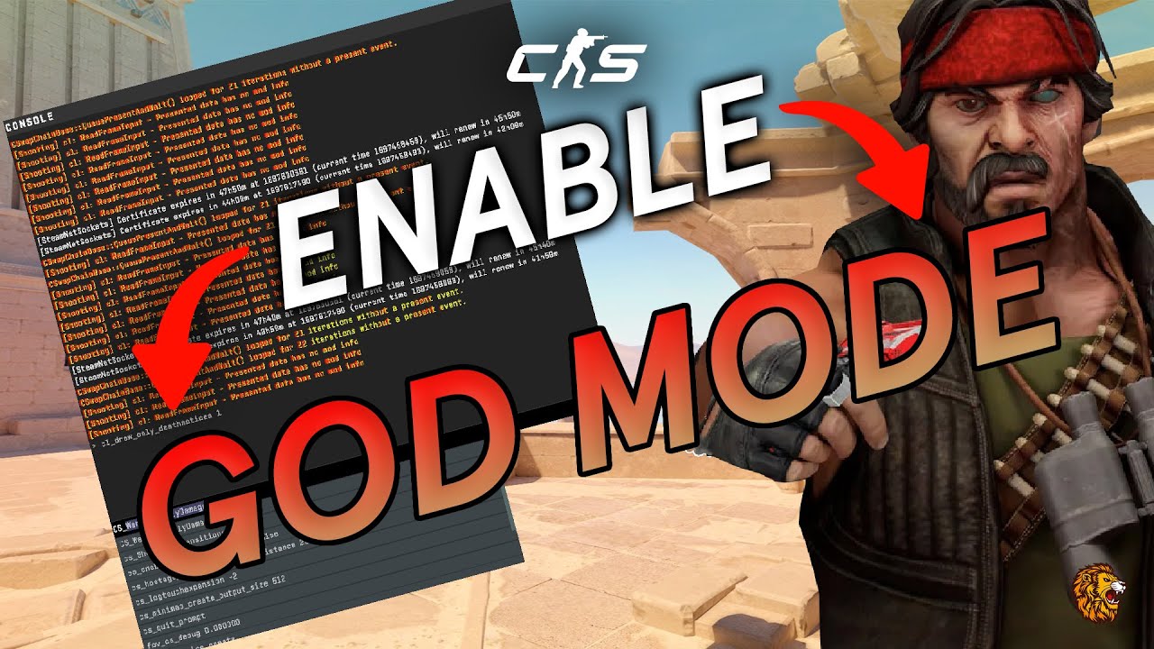 God mode CS2 