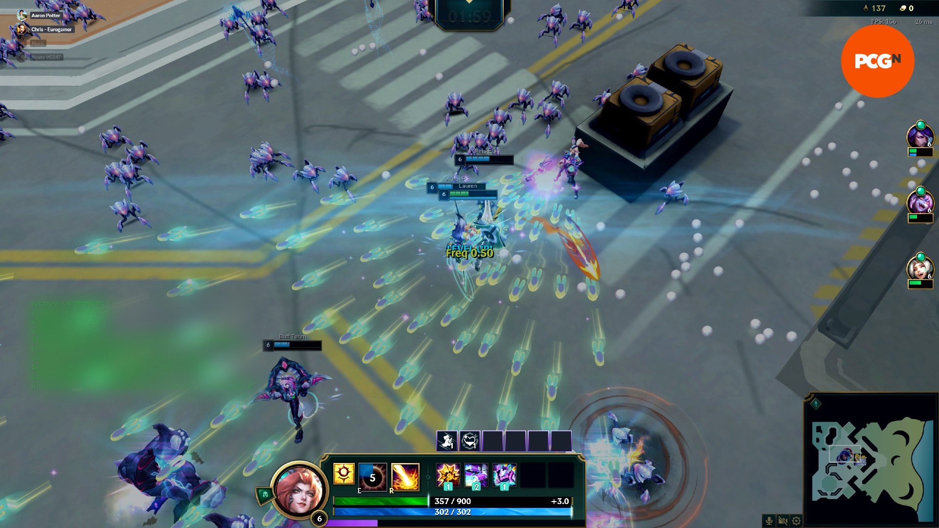 chế độ PvE Swarm